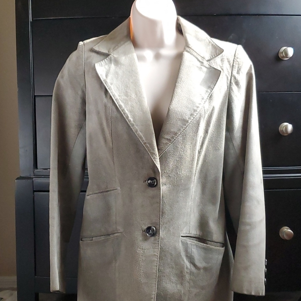 Vintage Mantessa suede jacket